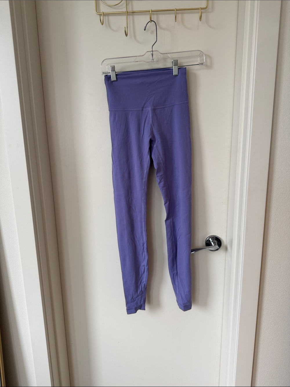 lululemon athletica Girls Lavender Performance Leggings